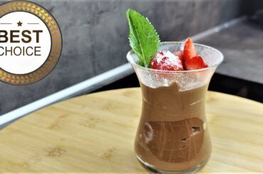 Quick & Healthy Dessert: 3-Minute Avocado Chocolate Mousse Recipe - Easy, Decadent and Nutrient-Rich