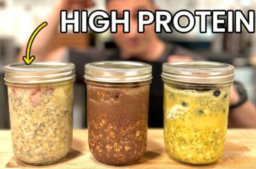 EASY Breakfasts in Under 10 Minutes! | Overnight Oats Recipes