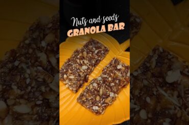 Sugar Free Granola Energy Bar for Diabetics | Diabetic snacks | Easy to Make  | Healthy Plates
