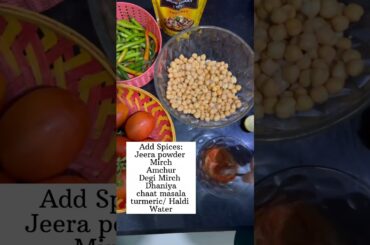 Healthy Chana Chaat Recipe #StillRollin #thatgirlwithafood #youtubeshorts #trendingonshorts #shorts