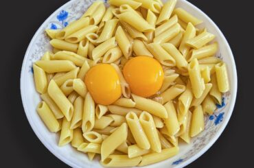 Do You Have Pasta & Eggs At Home? A Simple Pasta Recipe | Healthy Snacks Recipe | Quick & Easy