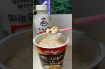 oats breakfast recipe ideas at a convenience store #asmr #oats