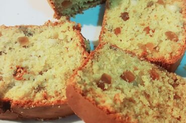 Tea Cake Recipe | Perfect Fruit Cake | Vanilla Sponge Cake | Cake in Air fryer |  Soft & Most Cake