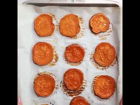 Healthy Sweet Potato Rounds: A Secret Recipe Revealed – #shorts Healthy Sweet Potato Rounds: A Secret Recipe Revealed - #shorts