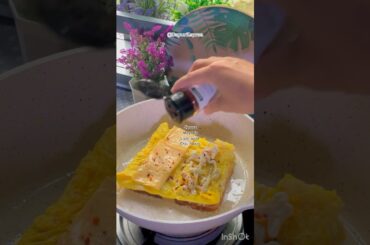 One Pan Egg Toast || Quick Breakfast ! Easy, Delicious and Healthy ! #shorts #yearofyou