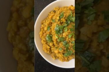 Brown Rice Dal Khichdi | Pure comfort food #viral #healthy #weightloss #eatingasmr #shorts