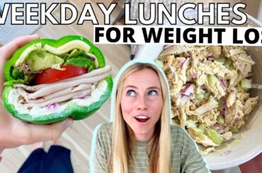 These 5 Minute Lunches Will Change Your Life | Healthy Lunch Ideas For Weight Loss