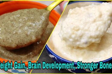 Baby Food Recipes For 1- 3 Year |Weight Gain Brain Development Stronger Bones | Healthy Food Bites
