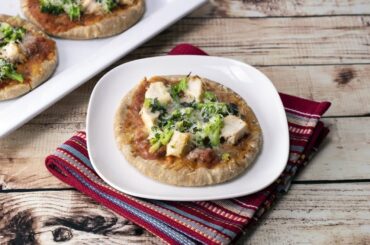 Heart-Healthy Pita Pizzas