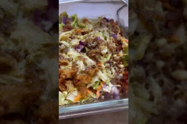 What did I eat for Sunday dinner nice and healthy and delicious love it so much salad recipe#salads