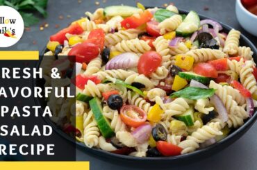 Pasta Salad Recipe: Healthy Meal Bursting with Flavor and Freshness!