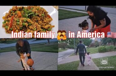 A Productive & Chill Evening Routine| Summer Special healthy dinner| Fun with daughter| #dailyvlog