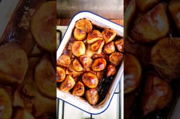 Healthy Crispy OXO Roast Potatoes Recipe #shorts shorts