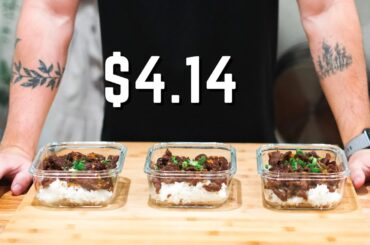 Minimalist Meal Prep | Bulgogi Recipe | $4.14 PER MEAL