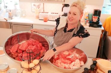 Cooking Huge Freezer Meals to Feed My Family of 11