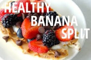 Healthy Banana Split Breakfast Recipe
