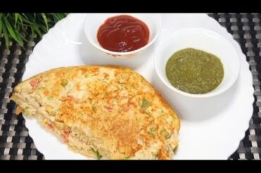 Oats Omelette | Healthy Breakfast Recipe | Oats Recipe