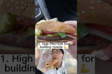 Burger King can be a healthy lunch #burgerking #burger #lunchideas #healthyfood