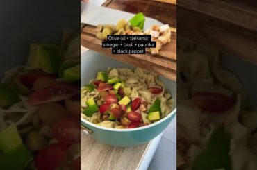 Healthy Summer Salad Recipe! #healthyshorts #recipes #healthyrecipes