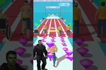 noob vs pro/Healthy runner/iron man and hulk/#viral #game