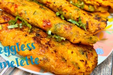 Easy Healthy Breakfast Recipe | Eggless Omelette Recipe | Best Breakfast Idea