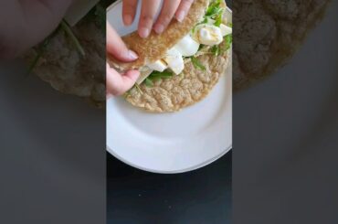 Healthy oatmeal wraps #wrap #shorts #choicemyfood