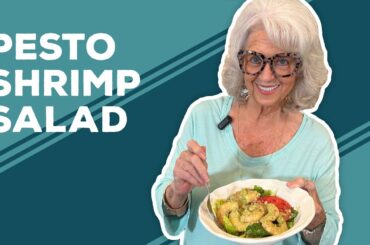 Love & Best Dishes: Pesto Shrimp Salad Recipe | Healthy Salad Ideas