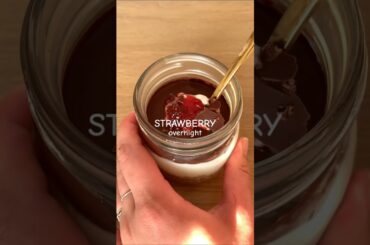 OVERNIGHT OATS| #SUMMER BREAKFAST #healthy   #breakfast  #howto #tasty #tiktok #viral #brunch #asmr