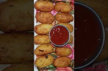 Suji Aloo Snacks Recipe | Easy Suji Snacks | Potato Teatime snacks |#shorts #snack #sujisnacks