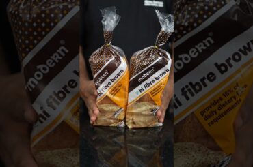 Easy bread toast using Modern Foods Brown Bread