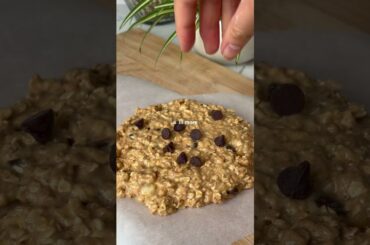 high protein air-fryer breakfast cookie!! #breakfast #healthy #shorts