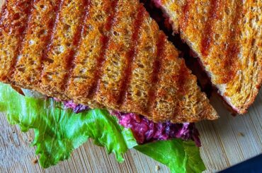 Yogurt Beetroot Sandwich Recipe | Easy Sandwich Recipe  #shorts #sandwich #Sandwiches