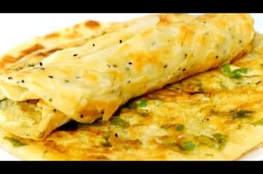 Crispy egg paratha recipe #29 / restaurant style egg paratha / healthy breakfast recipe