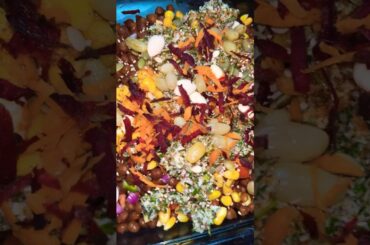 Healthy salad #shorts #youtubeshorts #health #yummy  #recipe #creative #viral #trending