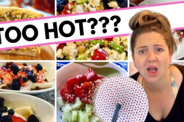 Make These 10 No Oven Recipes THIS SUMMER! No Cook Meals For Hot Days!