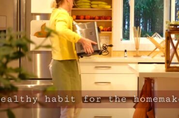 HOMEMAKING WITH HEALTHY HABIT | clean, organize and cook with me