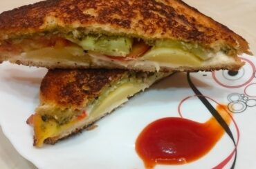 Easy Sandwich recipe!Potato sandwich!Healthy sandwich!Instant breakfast recipe!Veg cheese sandwich