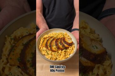 Healthy Buffalo Chicken Pasta #highprotein #recipe #weightloss