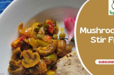 Mushroom Stir Fry Recipe {Healthy, Quick, Veg}