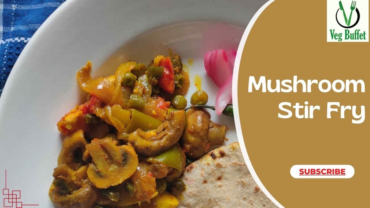 Mushroom Stir Fry Recipe {Healthy, Quick, Veg} Mushroom Stir Fry Recipe {Healthy, Quick, Veg}