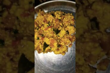 aaj super healthy & tasty breakfast #paneerbhurji #bread #homemade #tiffinidea#lunch #dinner #short