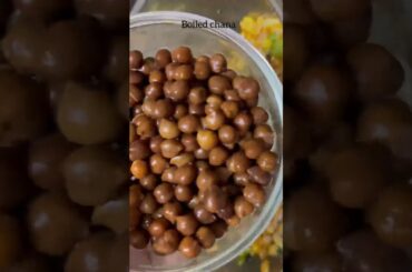 Masala Chana Chaat | Healthy Monsoon Snack Recipe. Subscribe @thesecretkitchen129.
