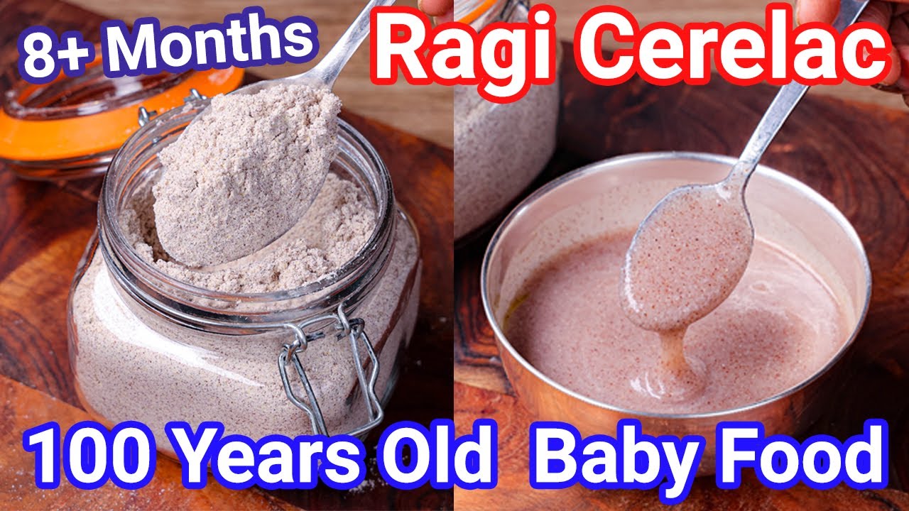 100 Year Old Baby Food – Homemade Ragi Ceralac Powder | Instant Ragi Porridge Meal for Babies 100 Year Old Baby Food - Homemade Ragi Ceralac Powder | Instant Ragi Porridge Meal for Babies