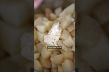 This low calorie mash potato made eating 1400 calories a day EASY