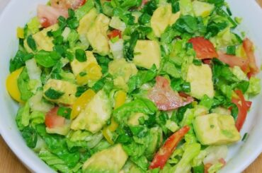 Best Avocado Salad Recipe. Simple, Quick And  Super Delicious. You Will Love It!