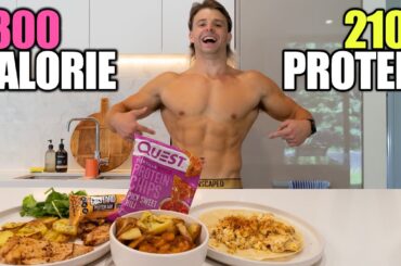 My Extreme 1800 Calorie Shredding Diet | LOSE FAT RAPIDLY