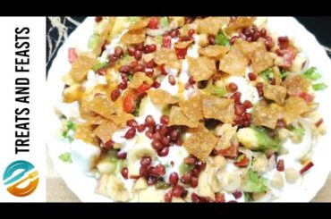 Mix Chaat Recipe | Mix Fruit and Channa Chaat Recipe | Treats and Feasts