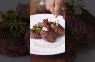 Healthy Beetroot Tikki | Beetroot Kebab Kaise Banaye | Healthy Breakfast Recipe #beetroottikki