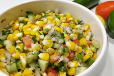 Veg Corn Salad |WEIGHTLOSS Salad |  HEALTHY Salad | #Shorts | Deliciously Jeba's