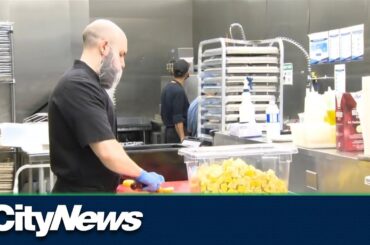 Delivering meals to breast cancer patients